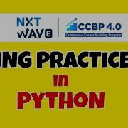 Coding Practice 23B PYTHON NXTWAVE CCBP Code Solutions By GYM CODER PYTHON CP SERIES