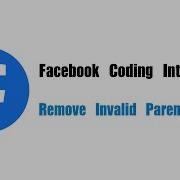 Facebook Coding Interview Question Leetcode 301 Remove Invalid Parentheses
