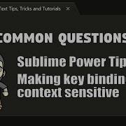 CQ23 Key Binding Contexts