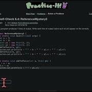 Java Practice It Self Check 8 4 ReferenceMystery3 Objects Points Reference Sentamantic