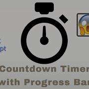 Countdown Timer With Progress Bar HTML JavaScript CSS In Just 8 Minutes