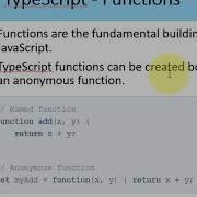 Function In Typescript With Example Anonymous Function Call In Typescript Typescript Function Ex
