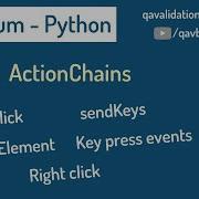 ActionChains Automate Browser Element Actions Using Selenium Python