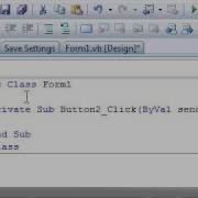 How To Save Your Settings Strings Fonts Collors Vb 2008