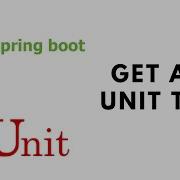 Тестирование Spring Boot с помощью JUnit модульный тест GET API