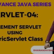 Servlet 04 Generic Servlet Implementation Advanced Java Tutorial In Hindi