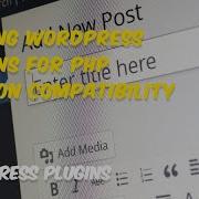 Testing Plugins For PHP Version Compatibility
