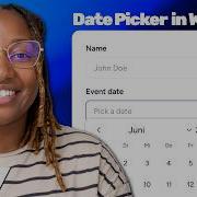 Date Picker With Custom Format And Language In Webflow