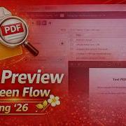 FLOW60 Предварительный просмотр файлов в Screen Flow весна 2026 Мгновенный предварительный п