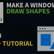 Make A Window And Draw Shapes Raylib 2D C Tutorial 1