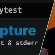 Pytest Capture STDOUT And STDERR