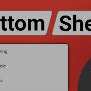 Flutter Modal Bottom Sheet Tutorial