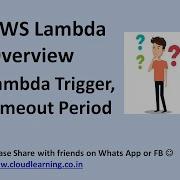 AWS Lambda Function Overview Lambda Trigger Timeout Etc English