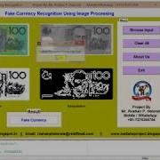 Fake Currency Recognition Using Image Processing Matlab Project FINAL YEAR PROJECT