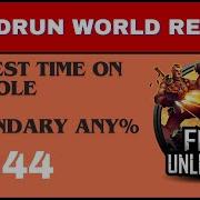 LEGENDARY Fury Unleashed Speedrun WR Any FASTEST CONSOLE TIME 20 44
