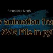 Convert SVG To Drawing Animation In Python Using Sketchpy