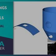 SCIA Engineer Tutorial How To Create Openings In Curved Shells