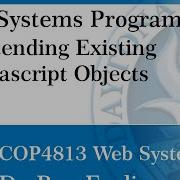 Web Programming Object Refactoring In Javascript Circle Example