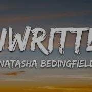 Natasha Bedingfield Unwritten Lyrics