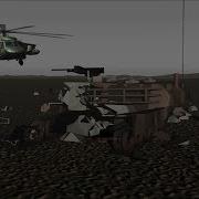 Tank And Chopper Test Animation Lightwave 3D