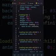 Make The Loading Animation In HTML CSS Viral Shorts Youtubeshorts Html Css