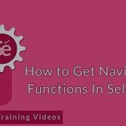 Selenium Tutorial Automation Testing How To Get Navigation Functions In Selenium