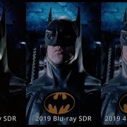 Batman Returns Blu Ray Vs 4K Blu Ray Comparison SDR Version
