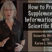 How To Prepare Supplementary Information For A Scientific Paper
