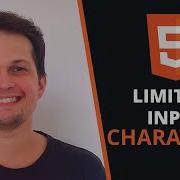 How To Limit Characters Of An Input In HTML
