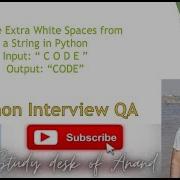 Remove Extra White Spaces From A String In Python