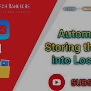 AUTOMATION OF FETCHING THE MAIL STORING IT INTO THE FILE Nodered Noderedtutorials