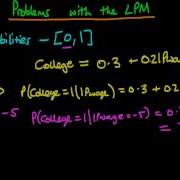 The Problems With The Linear Probability Model Part 1