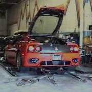 Ferrari 360 Dyno Scary Loud