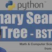Python Binary Search Tree BST