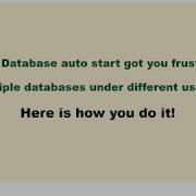 Enable Oracle Database Auto Start When Linux Boots