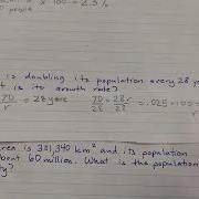 Population Math Practice Tutorial 1