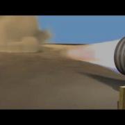 Rocket Test Fire Done With Maya Fluids