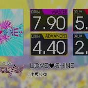 GITADORA LOVE SHINE MASTER BASIC Drum