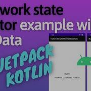 A Network State Monitor Example With LiveData Of Jetpack Step By Step Android Tutorial Kotlin 2021