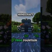 Frog Fountain Tutorial Minecraft