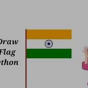 How To Draw Indian Flag Using Python Happy Independence Day