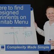 Where To Find The Best Designed Experiments On Minitab