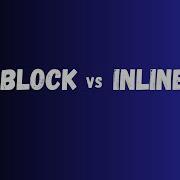 HTML Block Vs Inline Elements Beginner Web Development Tutorial