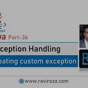 Java Part 36 How To Create Custom Own Exception Subclasses Gujarati