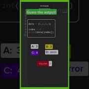 CAN YOU GUESS THE OUTPUT Python Tutorial Programmingtutorial Viral Coding Youtubeshorts