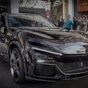 FIRST Ferrari Purosangue V12 Driving In London