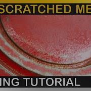 V Ray Шейдер Scratched Metal Рабочий процесс Curvature