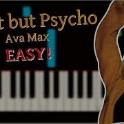Ava Max Sweet But Psycho Piano Easy