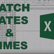 How To Match Up Data With Different Dates And Times In Excel