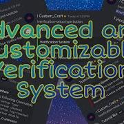 Advanced And Customizable Verification System BDFD 9